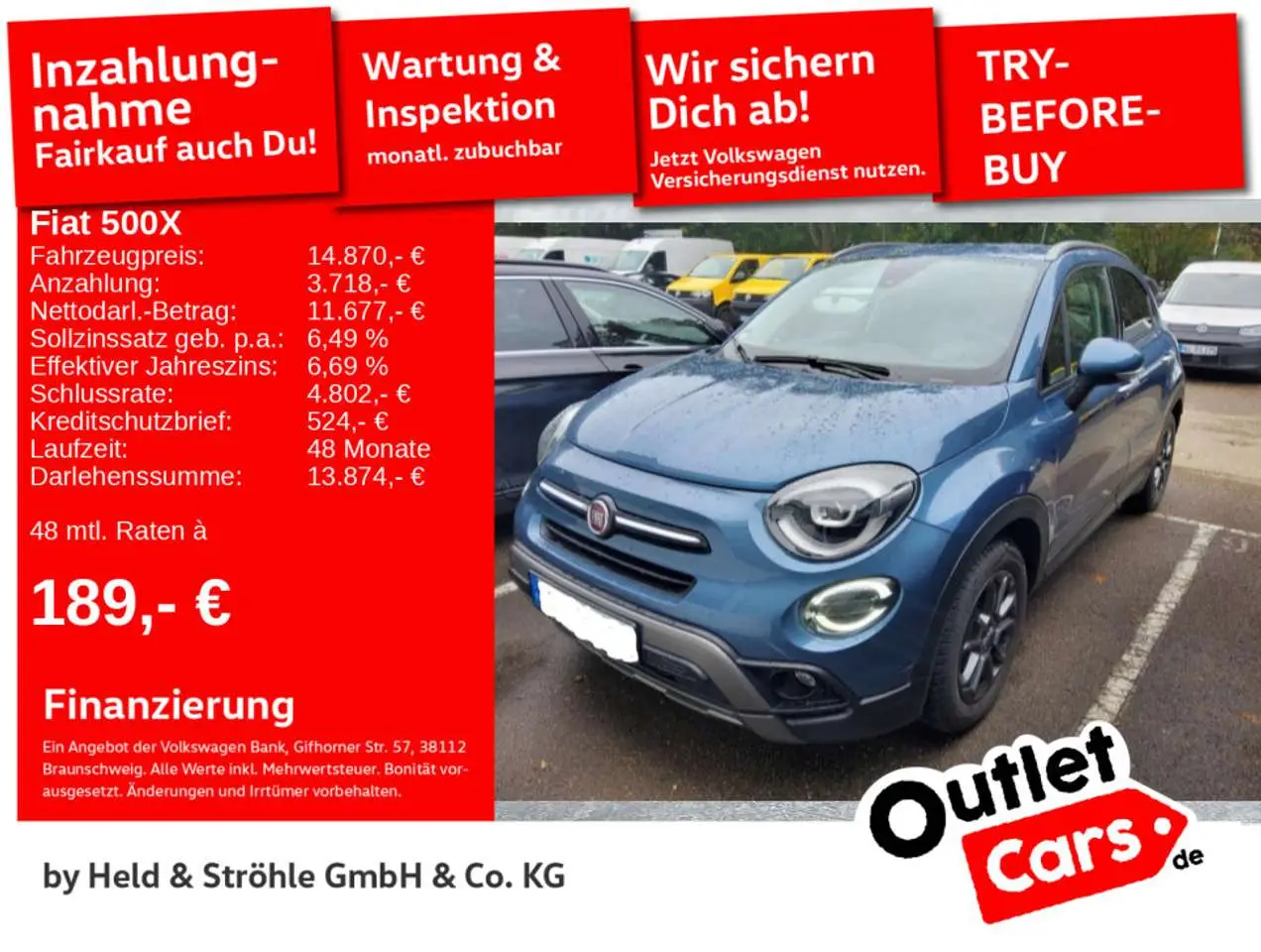 Photo 1 : Fiat 500x 2019 Essence