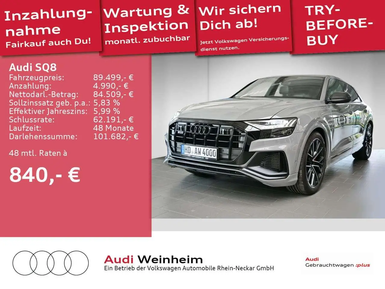 Photo 1 : Audi Sq8 2023 Petrol