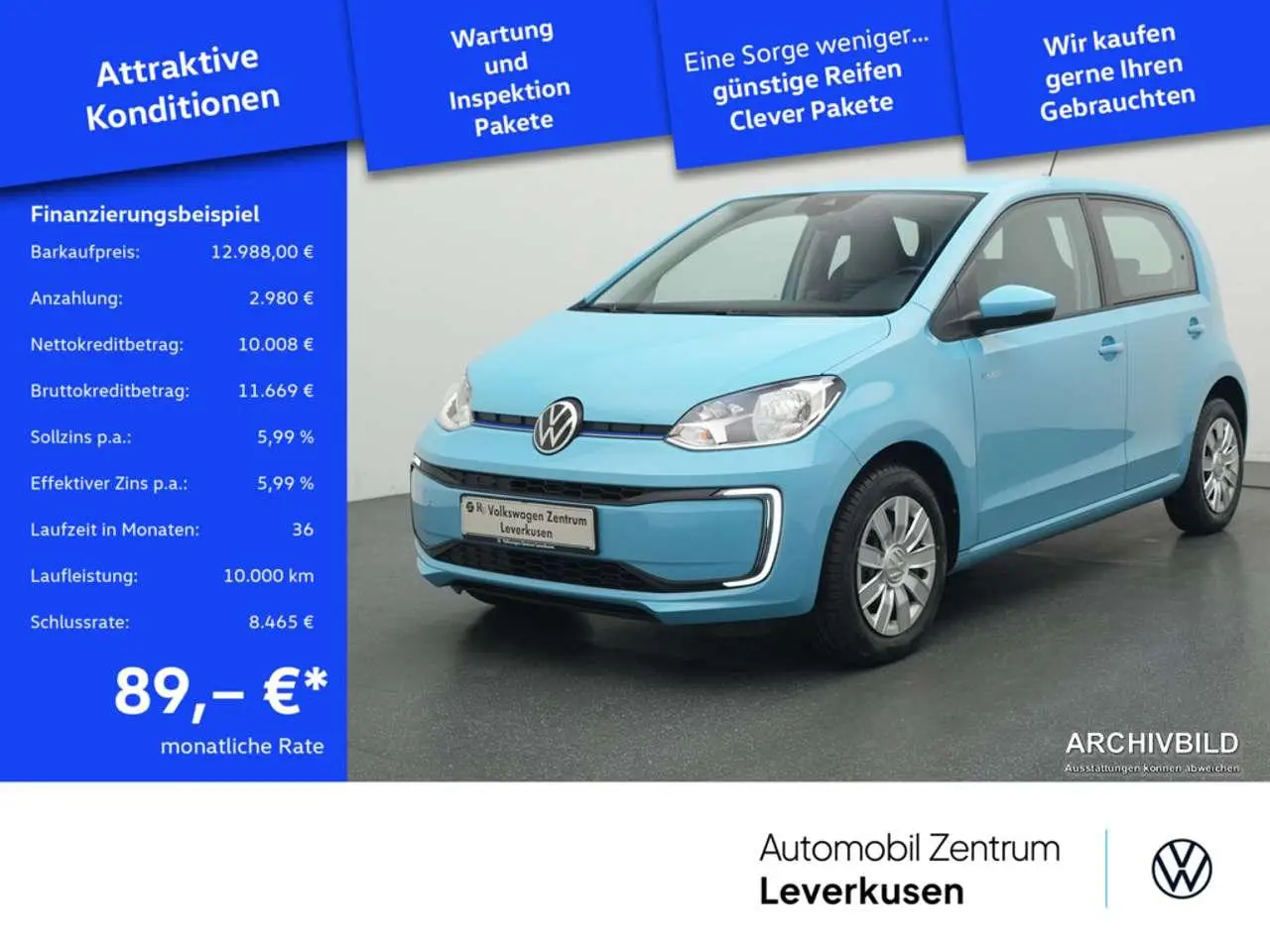 Photo 1 : Volkswagen Up! 2020 Electric