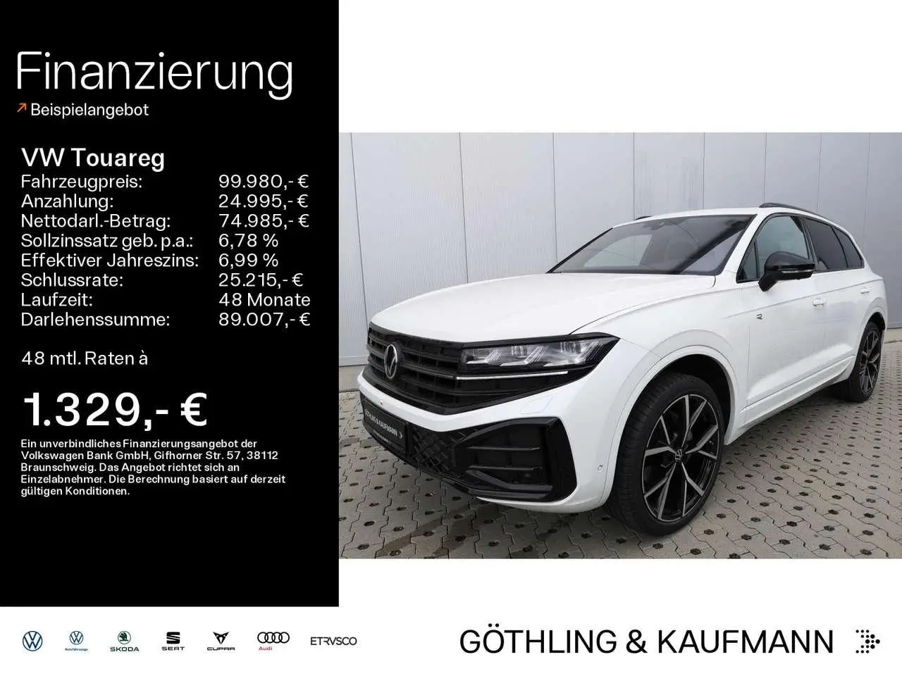 Photo 1 : Volkswagen Touareg 2024 Diesel