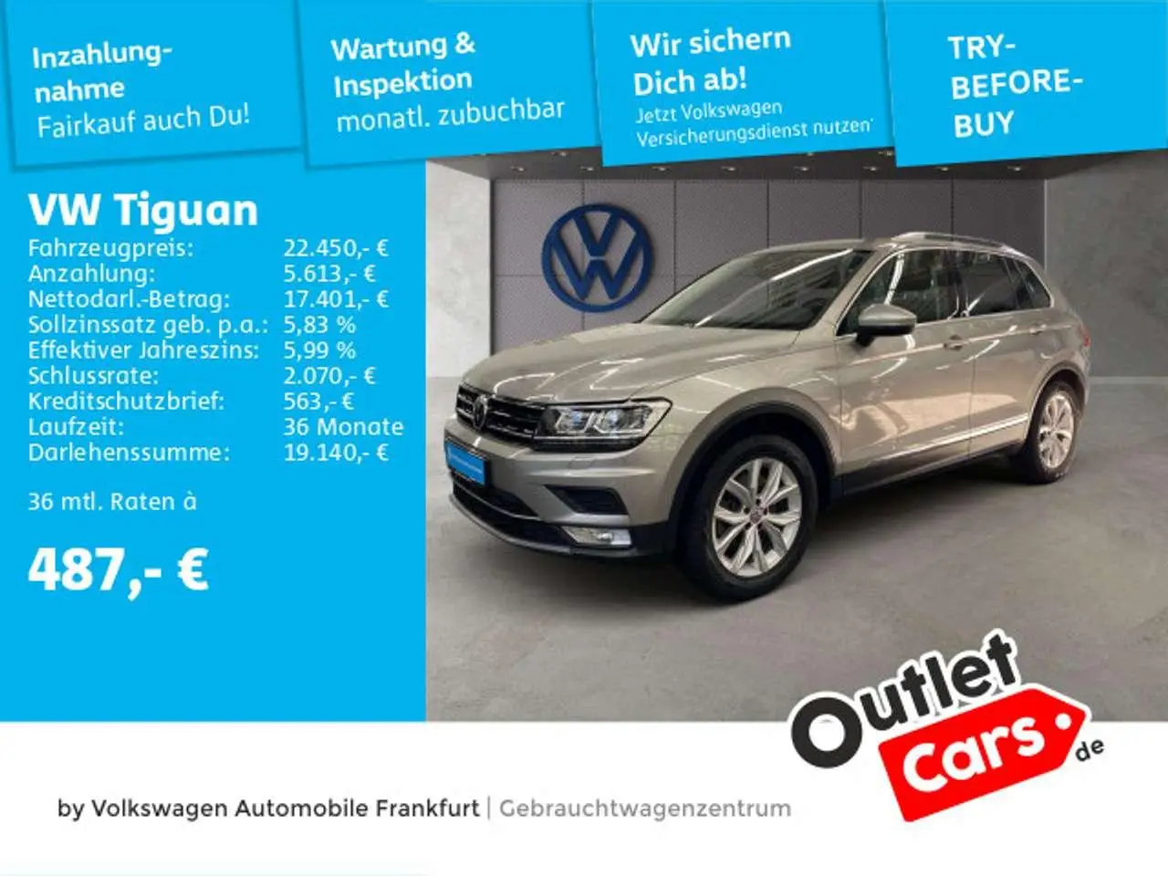 Photo 1 : Volkswagen Tiguan 2016 Petrol