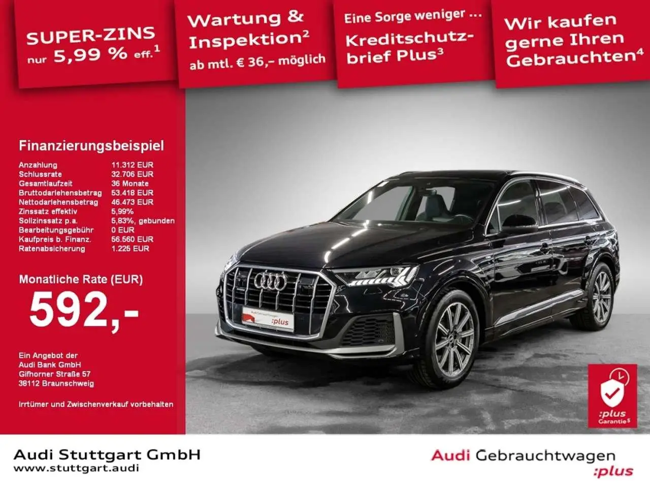 Photo 1 : Audi Q7 2021 Hybrid