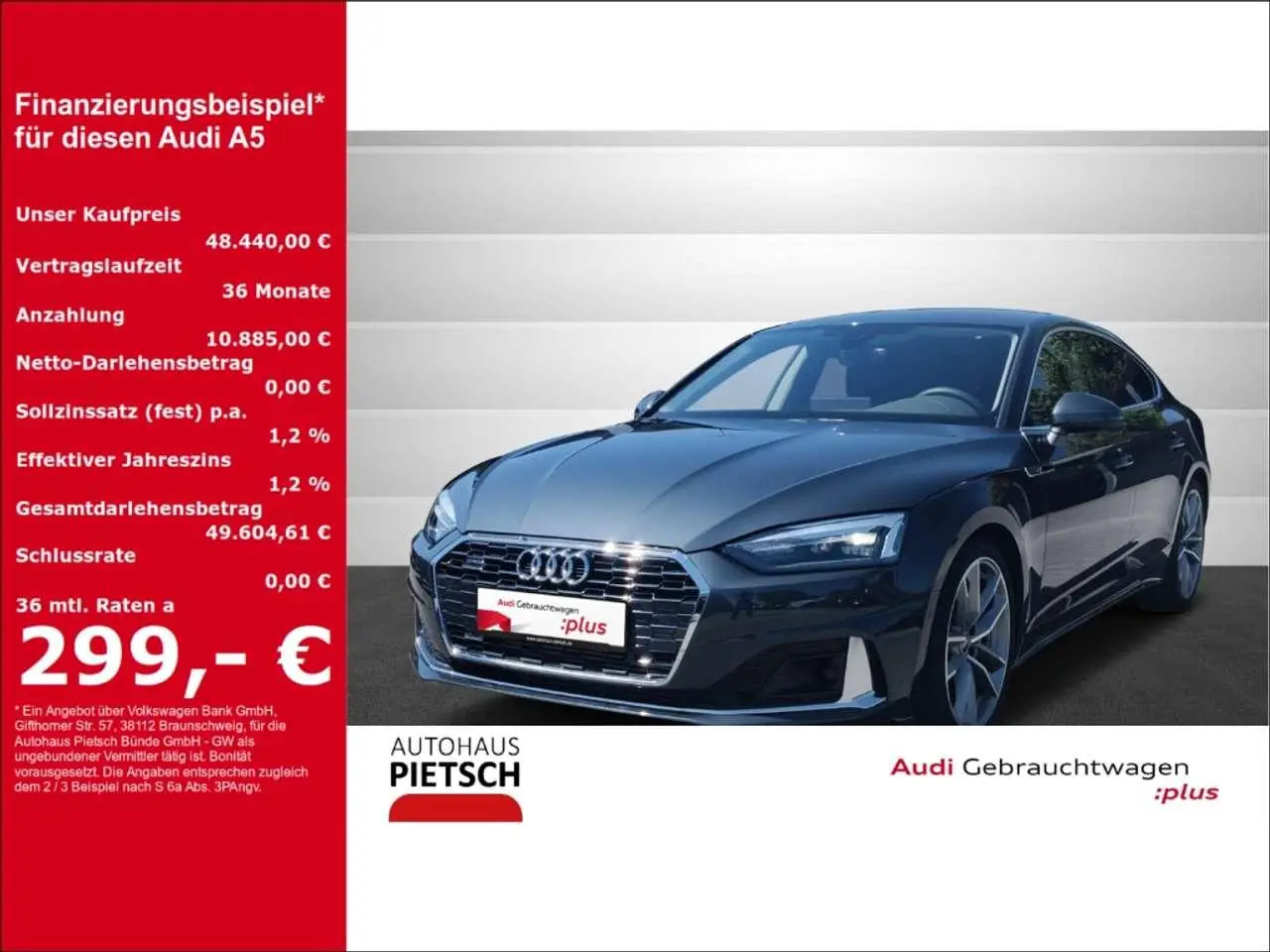 Photo 1 : Audi A5 2023 Petrol