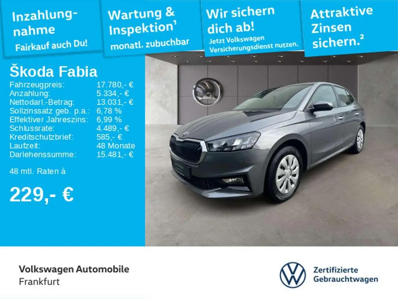 Photo 1 : Skoda Fabia 2024 Essence