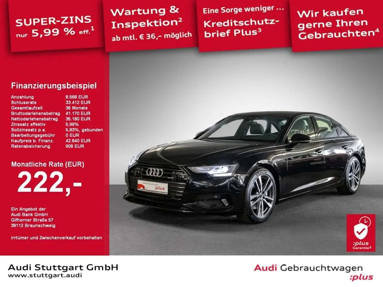 Photo 1 : Audi A6 2023 Essence