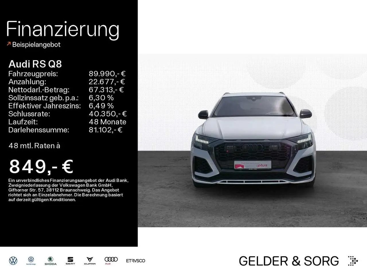 Photo 1 : Audi Rsq8 2020 Petrol