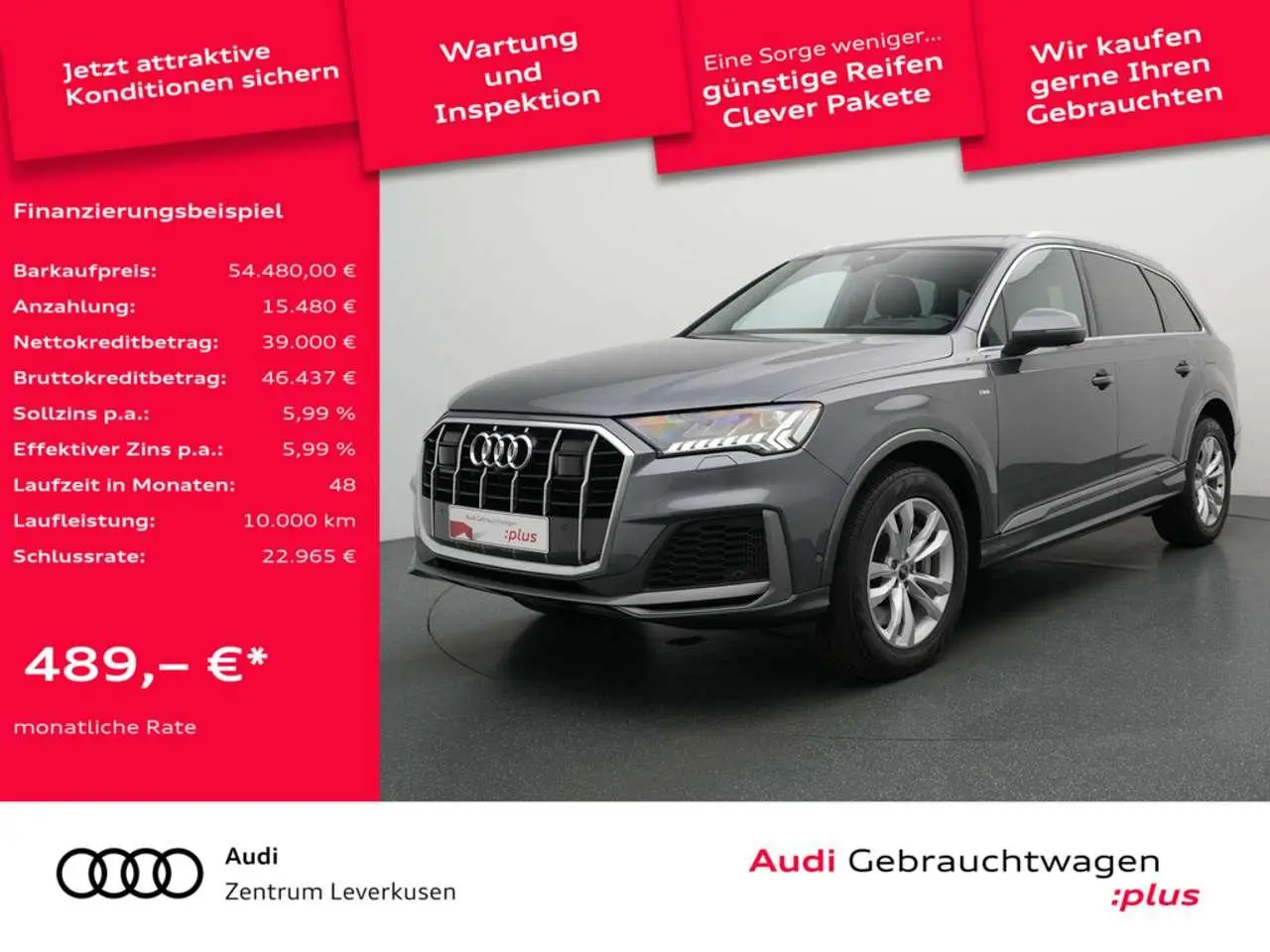 Photo 1 : Audi Q7 2021 Hybrid