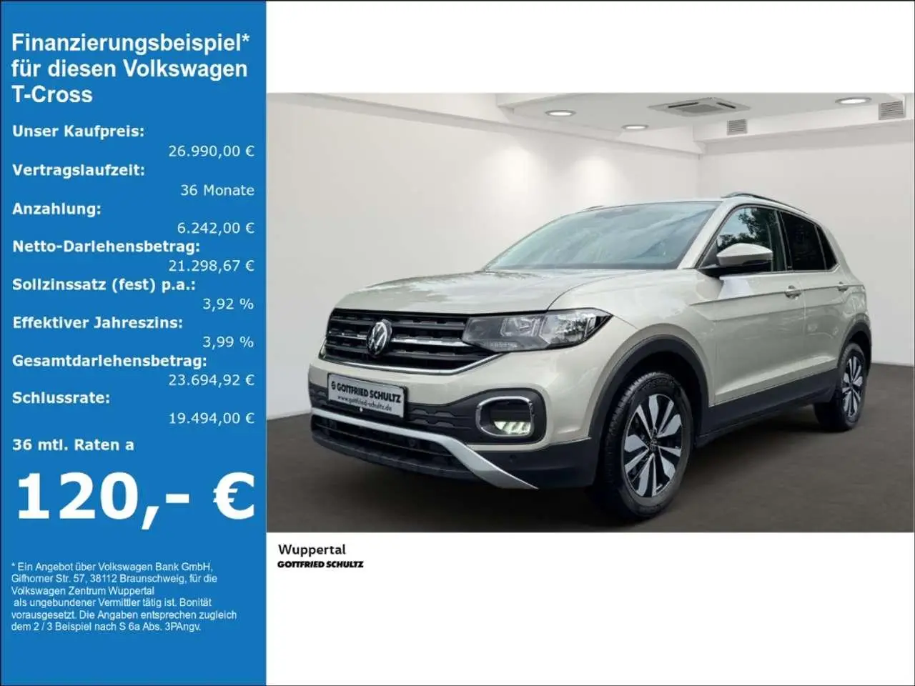 Photo 1 : Volkswagen T-cross 2023 Petrol