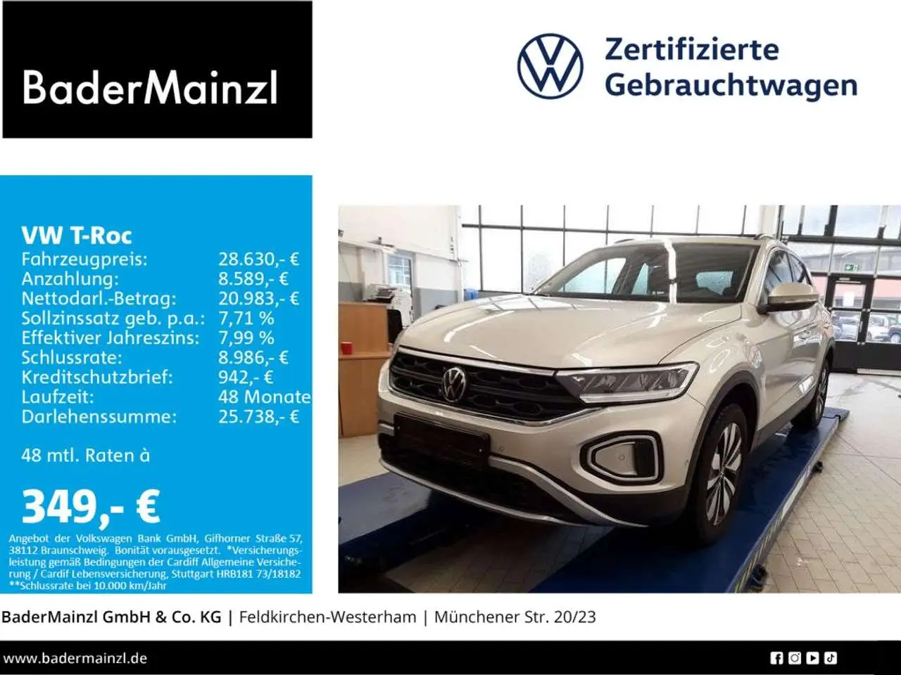 Photo 1 : Volkswagen T-roc 2023 Essence