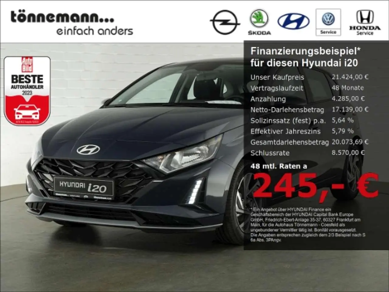 Photo 1 : Hyundai I20 2024 Essence