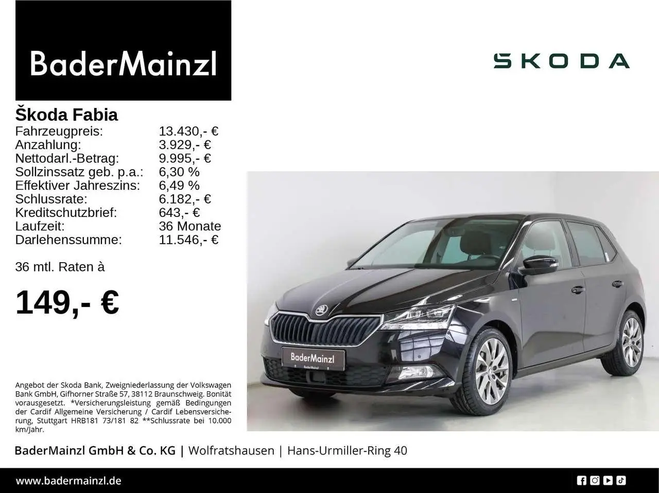 Photo 1 : Skoda Fabia 2021 Essence