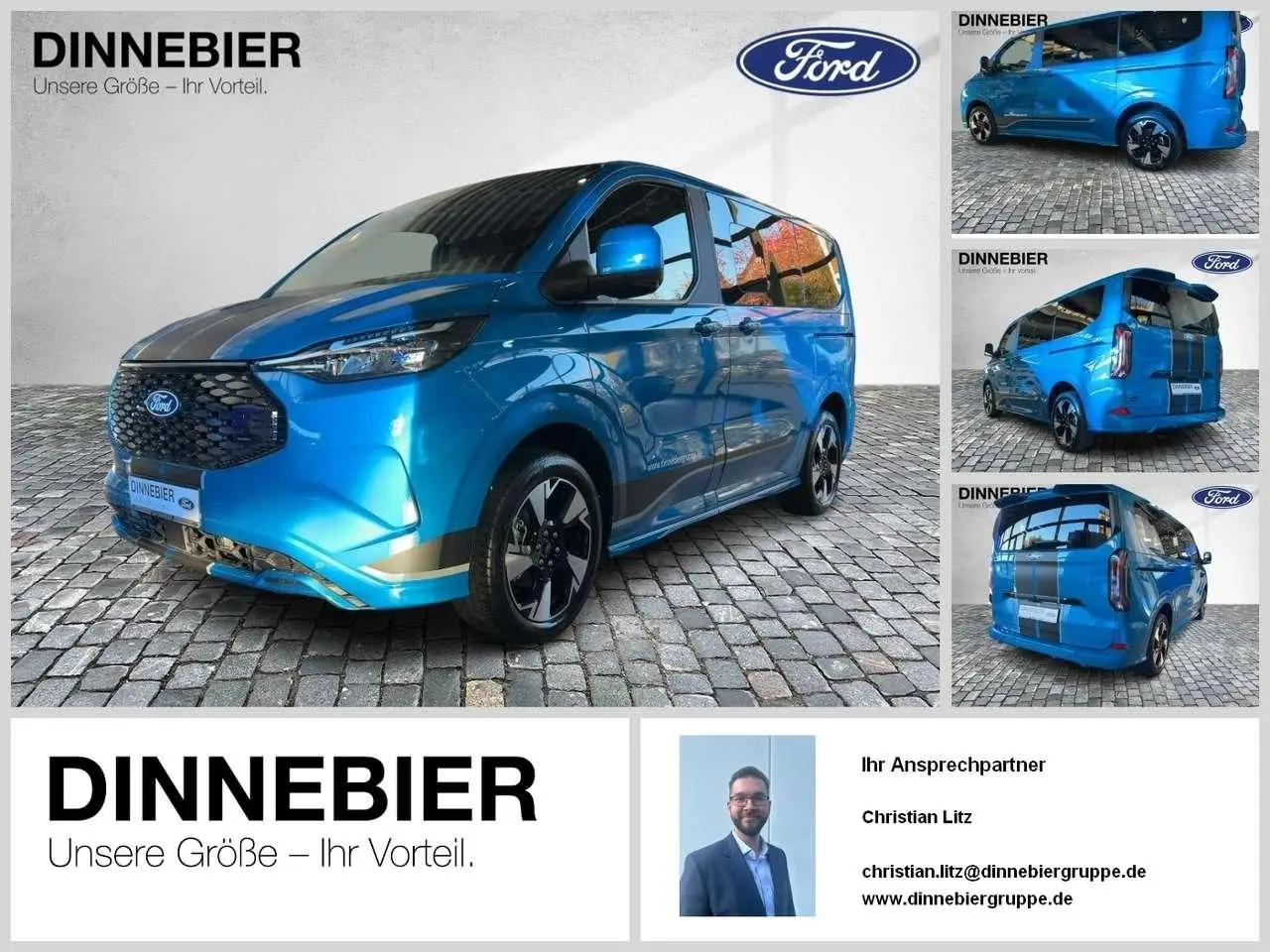 Photo 1 : Ford Tourneo 2024 Électrique