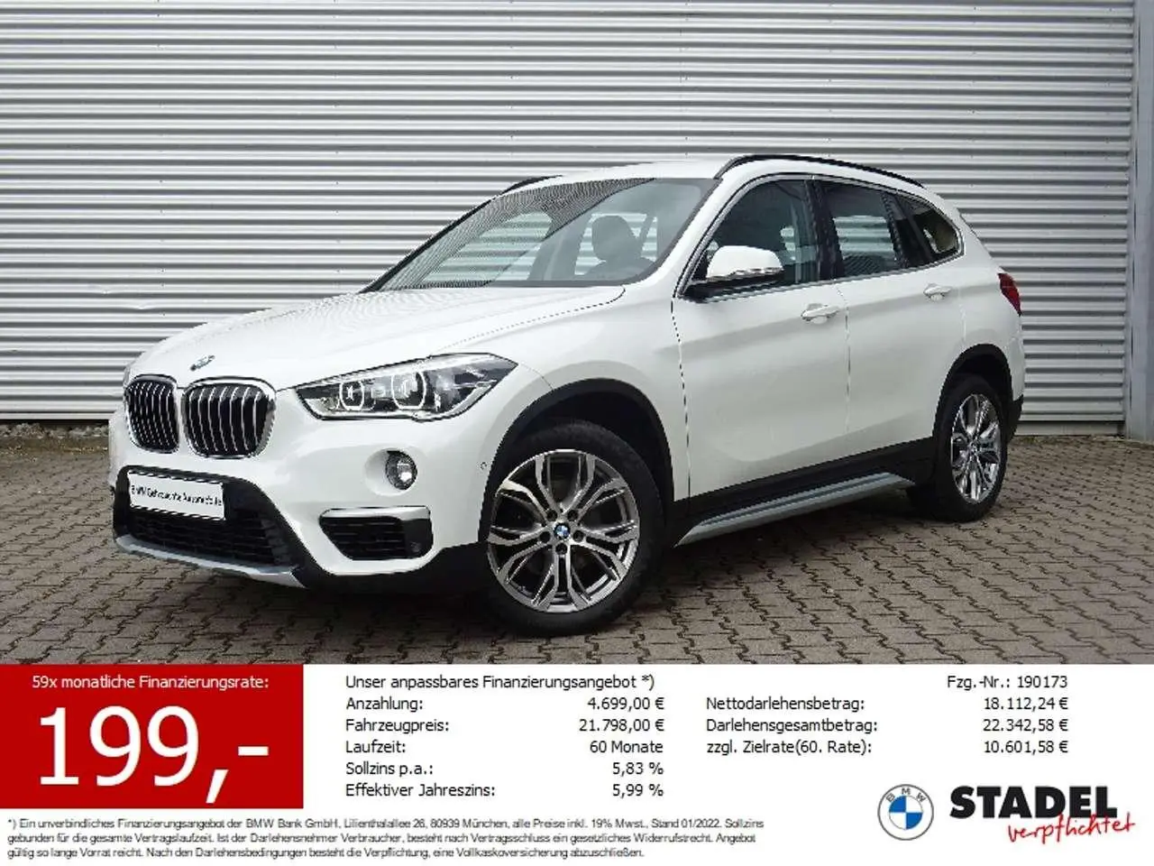 Photo 1 : Bmw X1 2018 Petrol