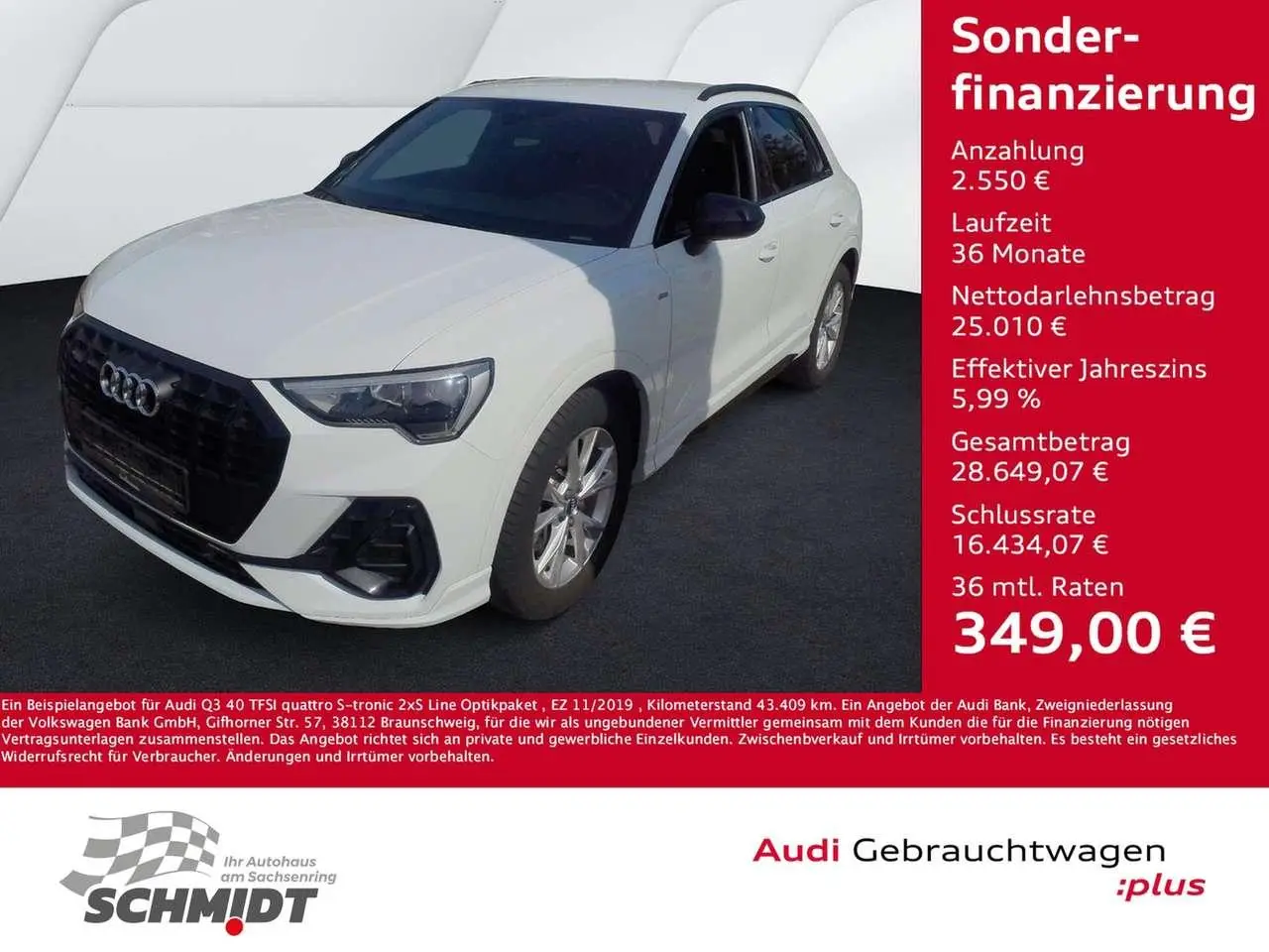 Photo 1 : Audi Q3 2019 Petrol