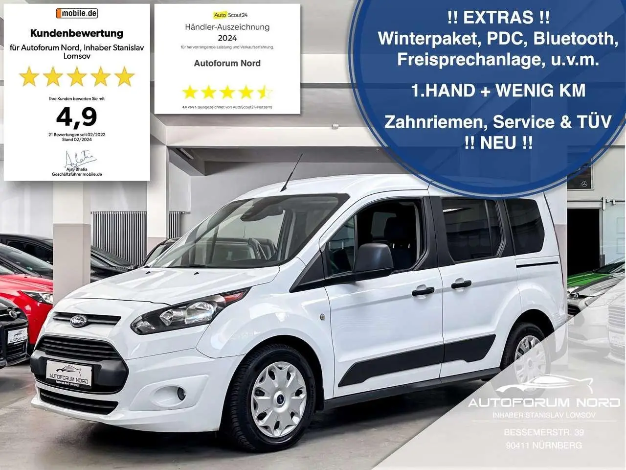 Photo 1 : Ford Tourneo 2017 Petrol