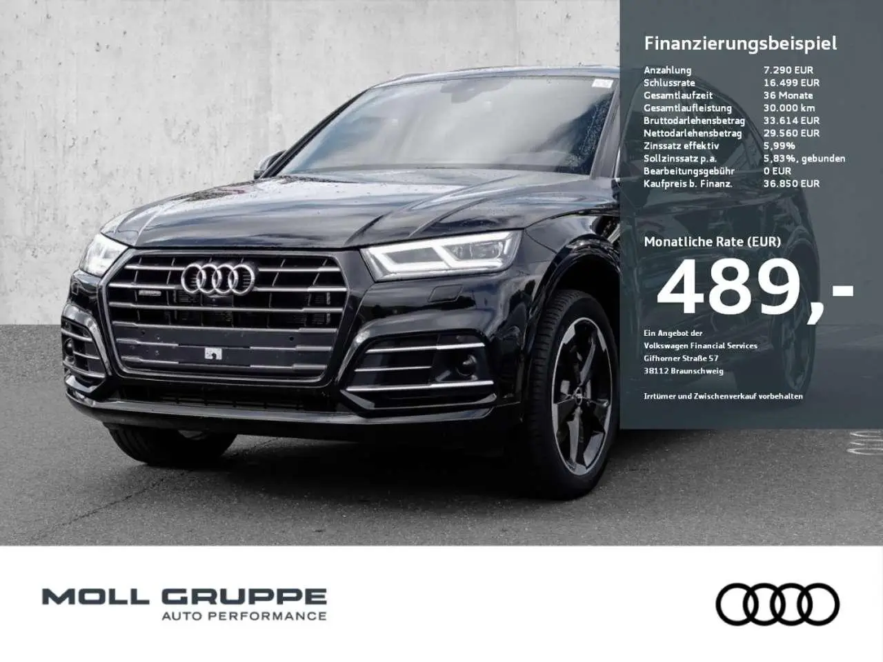 Photo 1 : Audi Q5 2019 Hybride