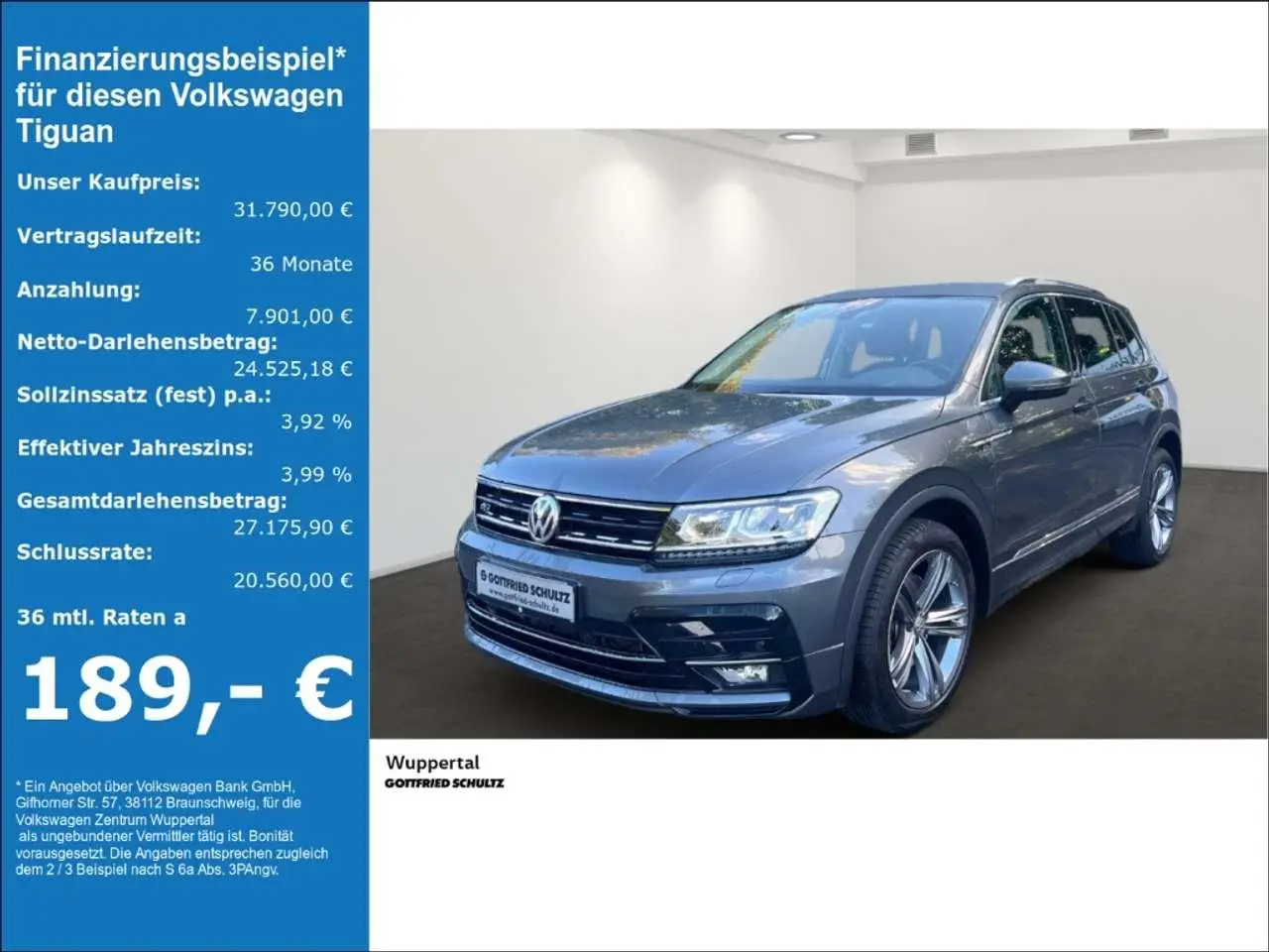 Photo 1 : Volkswagen Tiguan 2020 Diesel