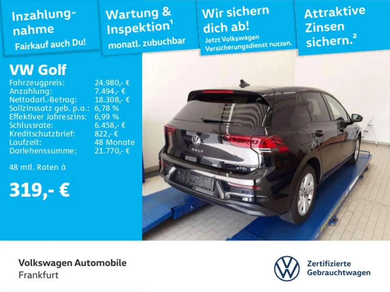 Photo 1 : Volkswagen Golf 2023 Petrol