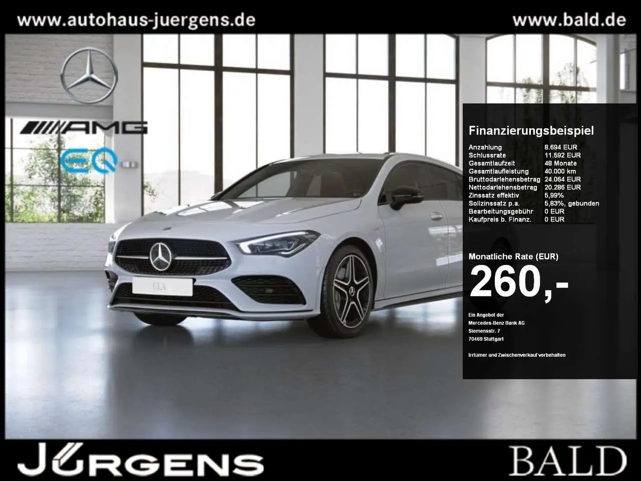 Photo 1 : Mercedes-benz Classe Cla 2020 Diesel