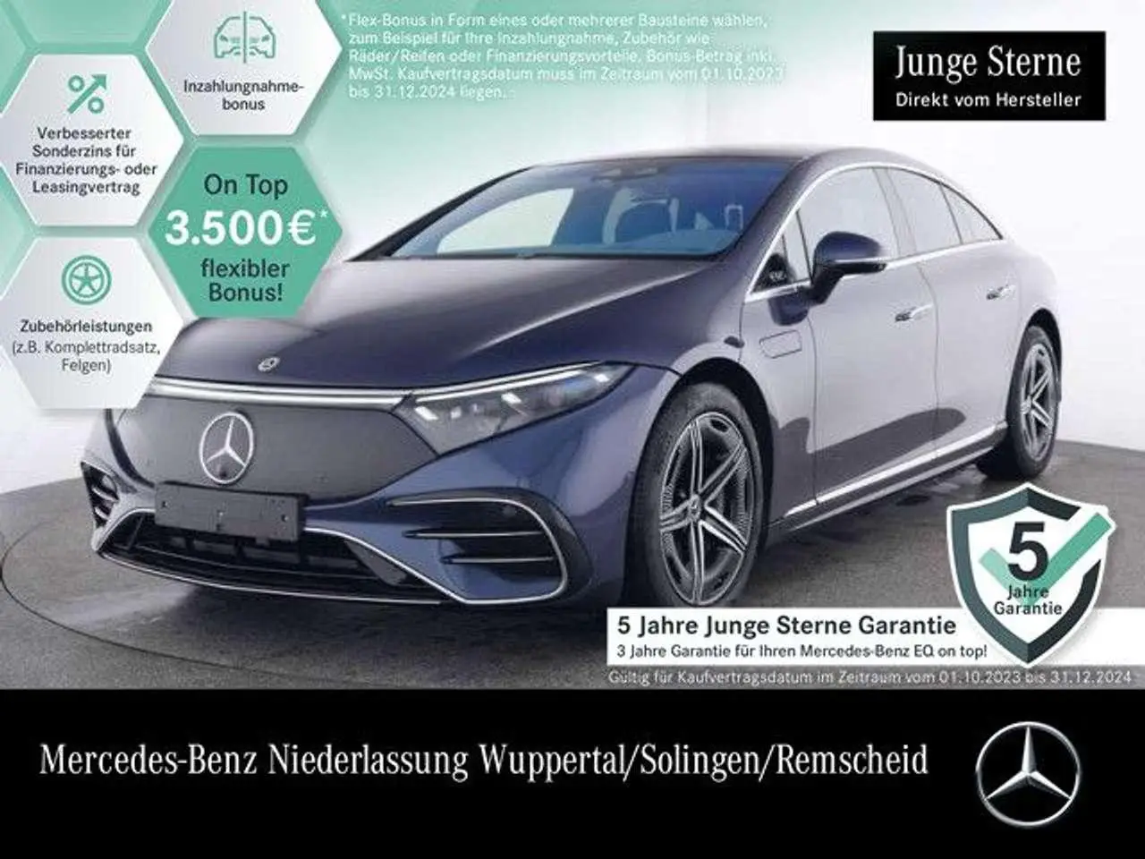 Photo 1 : Mercedes-benz Eqs 2024 Electric