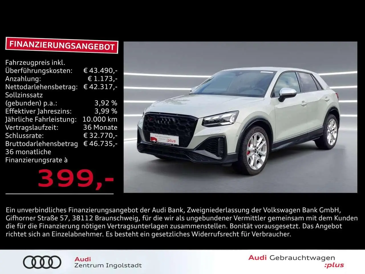 Photo 1 : Audi Sq2 2023 Essence