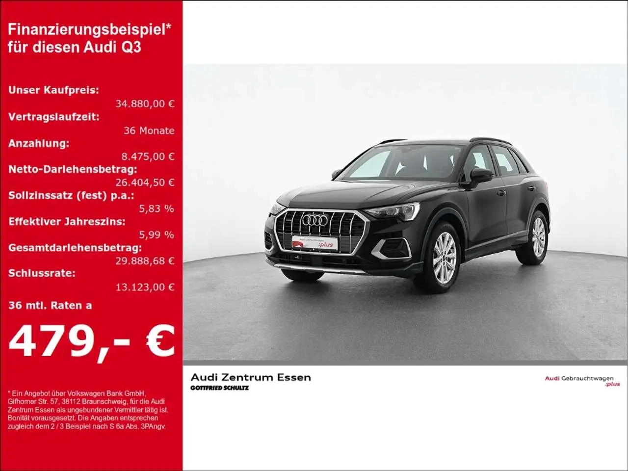 Photo 1 : Audi Q3 2022 Diesel