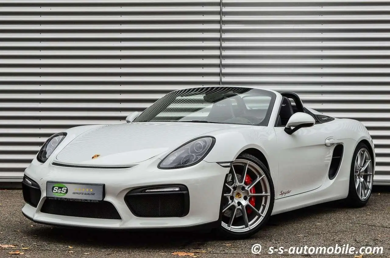 Photo 1 : Porsche Boxster 2016 Petrol