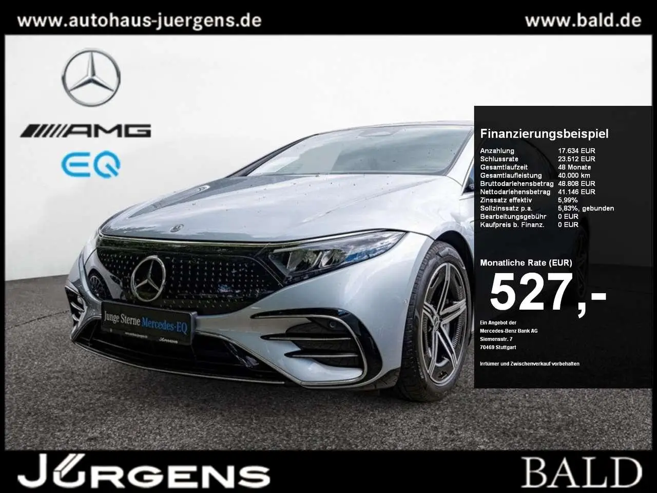 Photo 1 : Mercedes-benz Eqs 2022 Electric