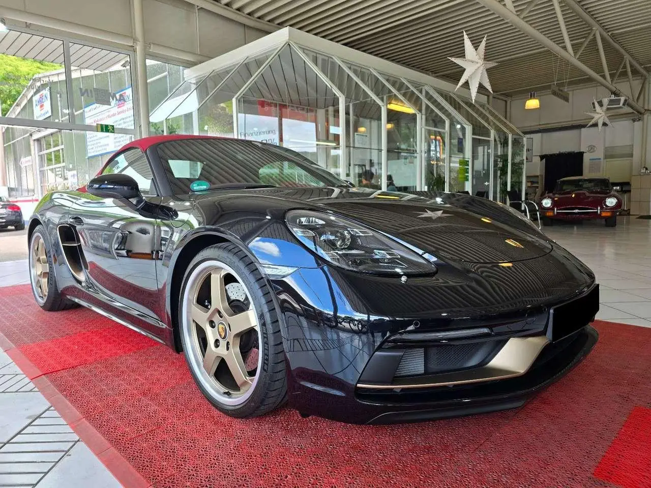 Photo 1 : Porsche Boxster 2021 Petrol