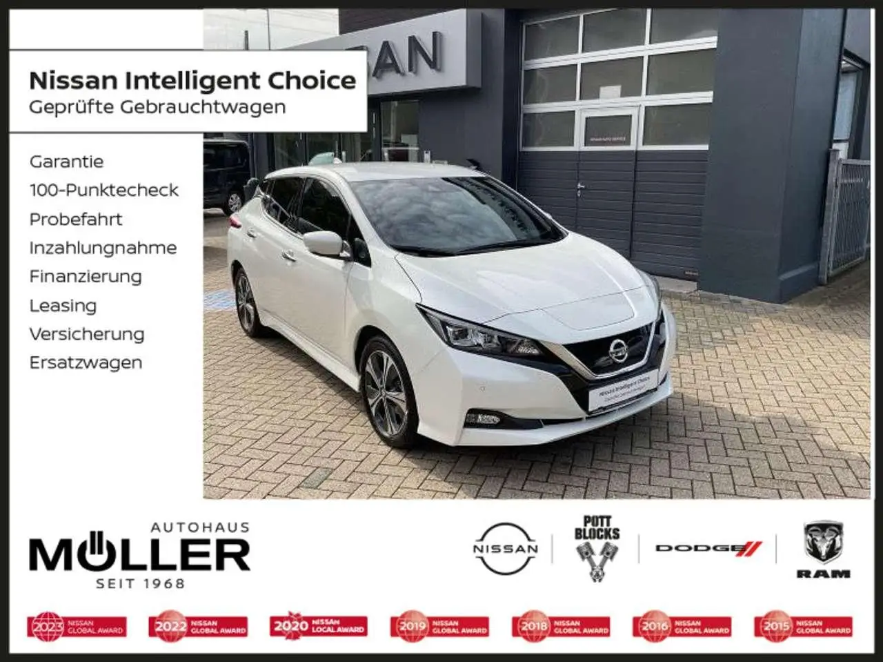 Photo 1 : Nissan Leaf 2022 Électrique