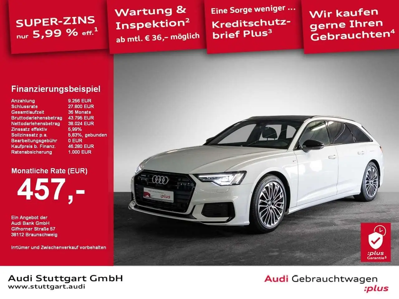 Photo 1 : Audi A6 2021 Hybrid