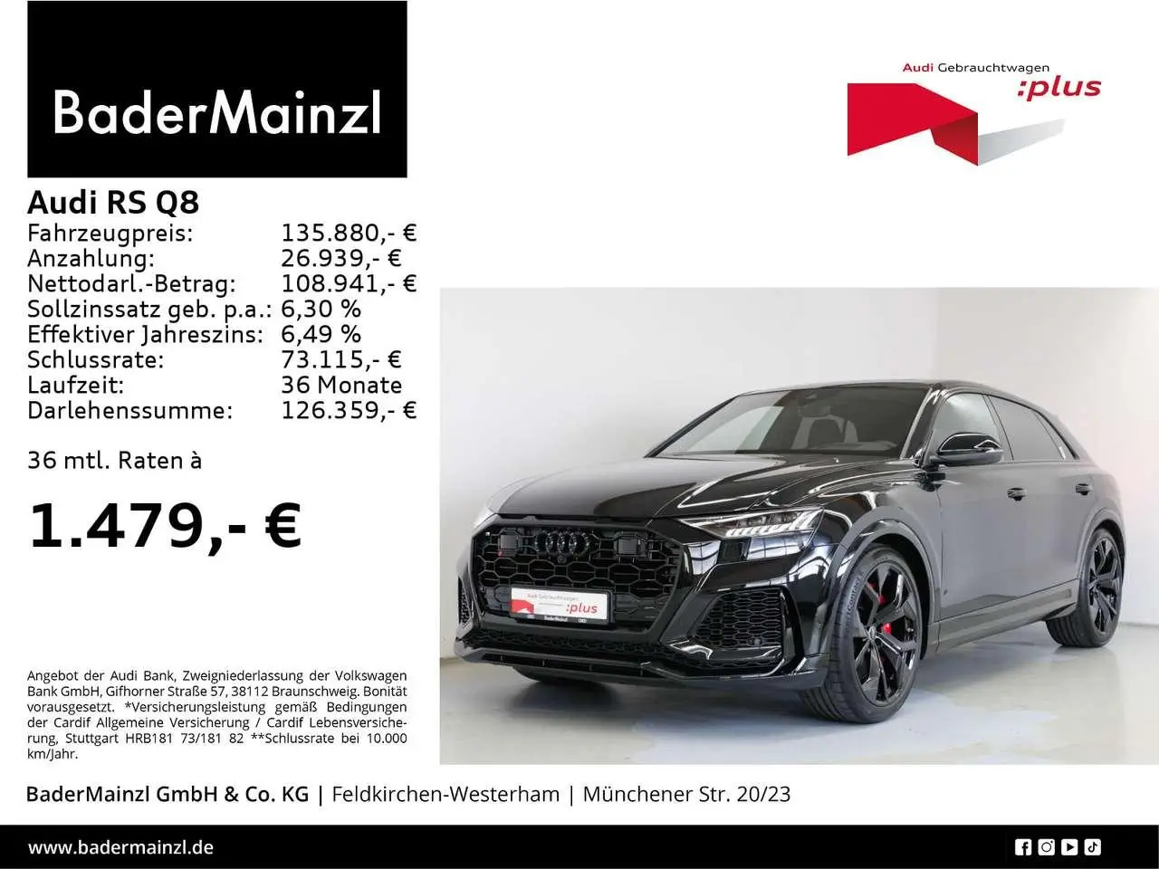 Photo 1 : Audi Rsq8 2023 Petrol