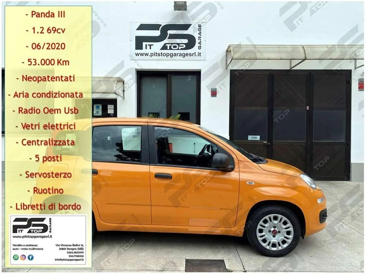 Photo 1 : Fiat Panda 2020 Essence