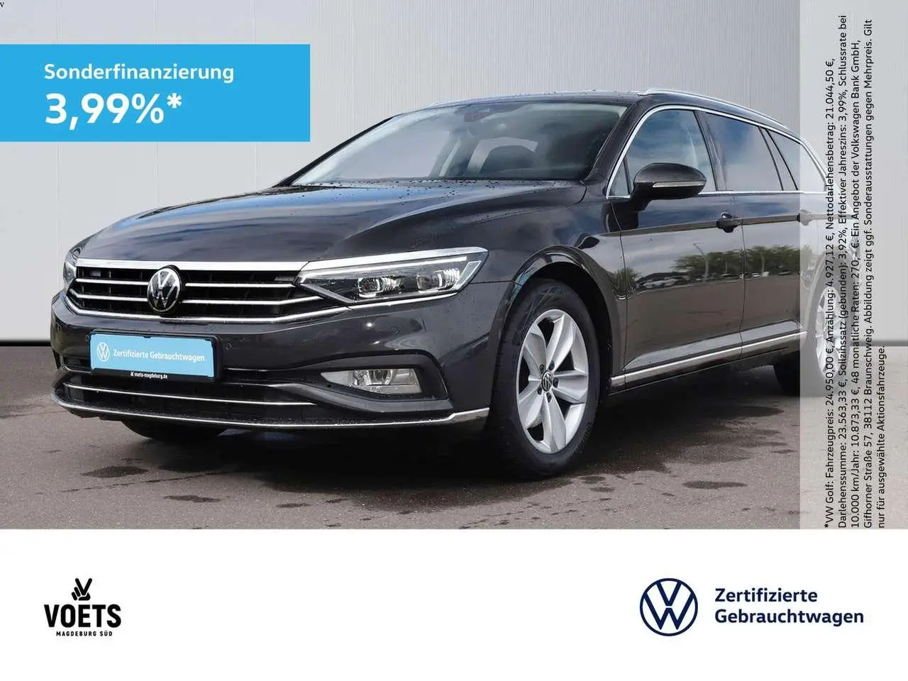 Photo 1 : Volkswagen Passat 2021 Essence