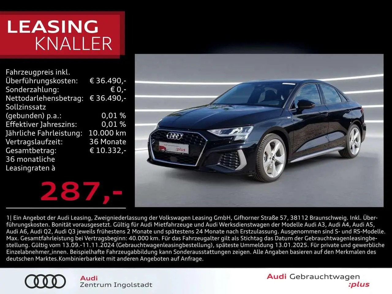 Photo 1 : Audi A3 2023 Essence