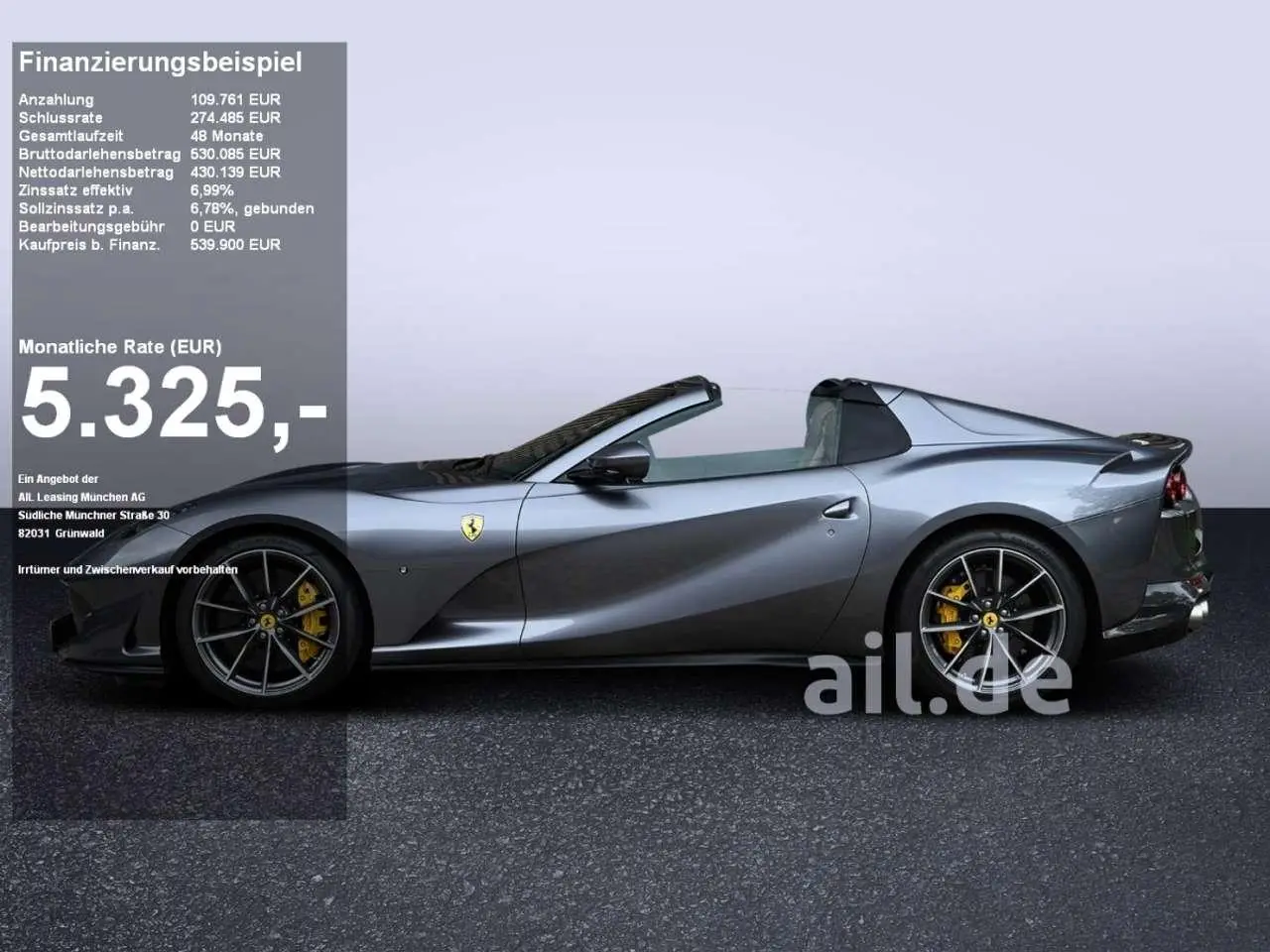 Photo 1 : Ferrari 812 2022 Essence