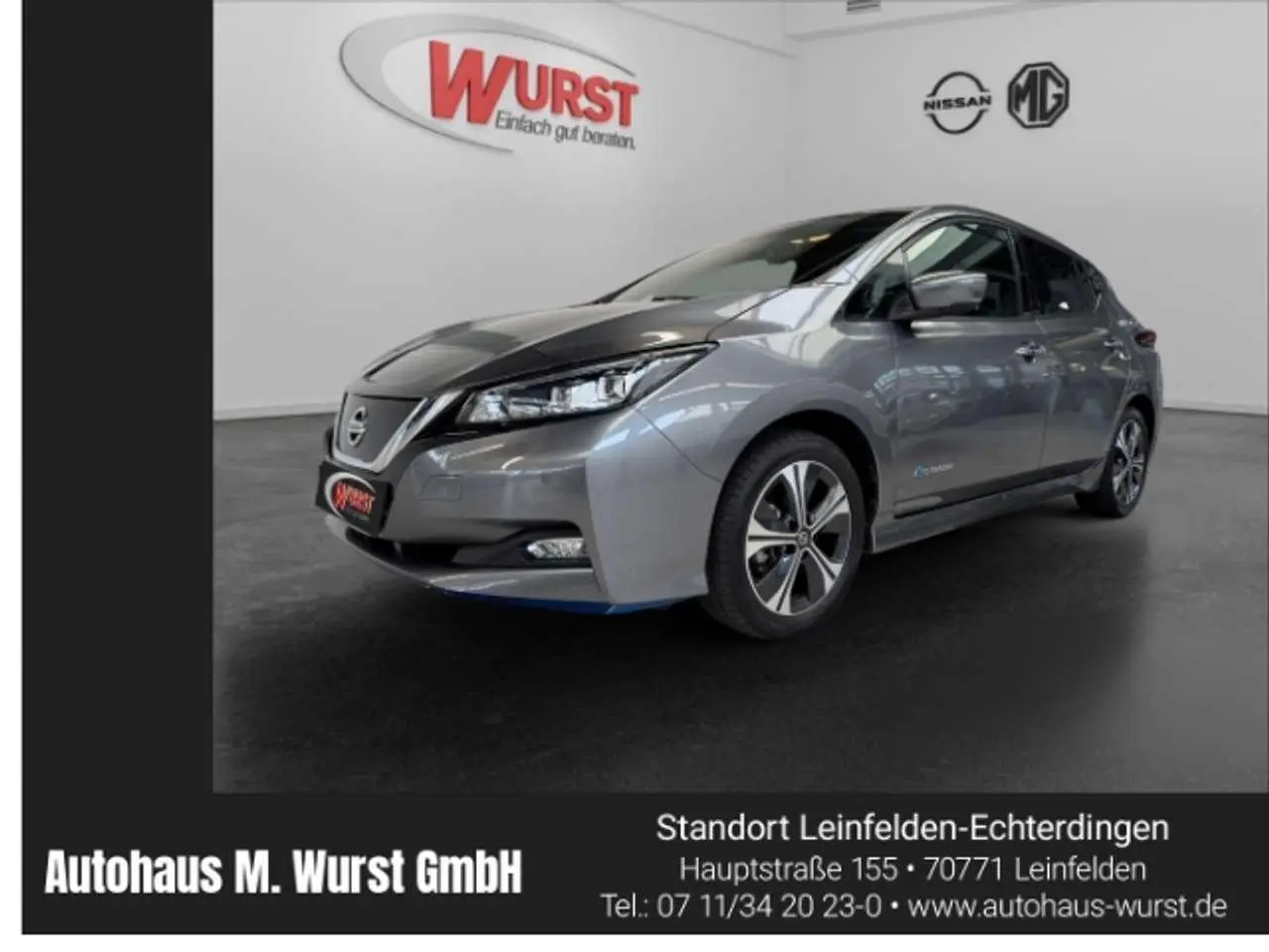 Photo 1 : Nissan Leaf 2019 Électrique