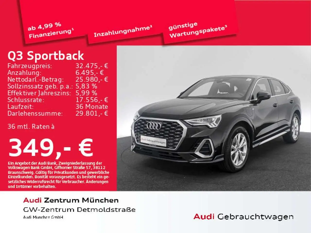 Photo 1 : Audi Q3 2021 Hybrid