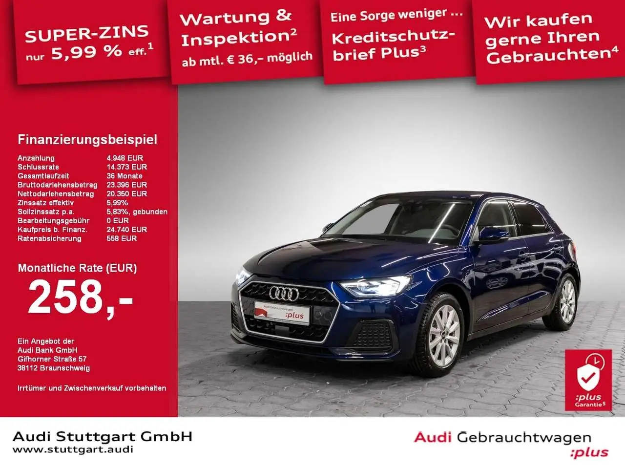 Photo 1 : Audi A1 2024 Essence