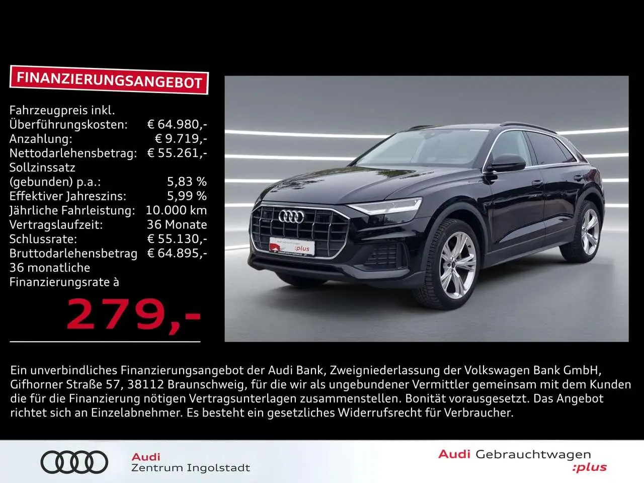 Photo 1 : Audi Q8 2023 Diesel