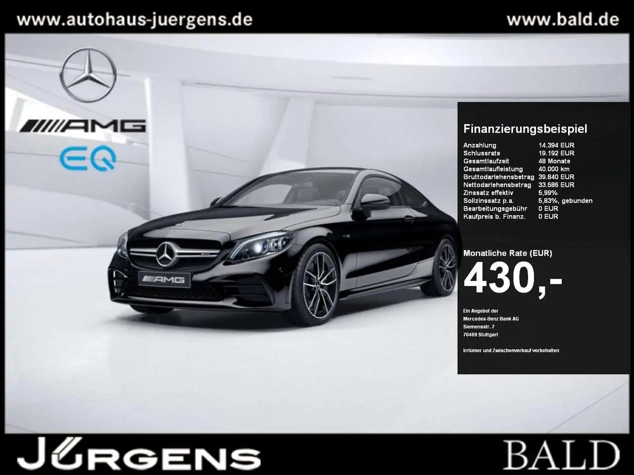 Photo 1 : Mercedes-benz Classe C 2020 Petrol