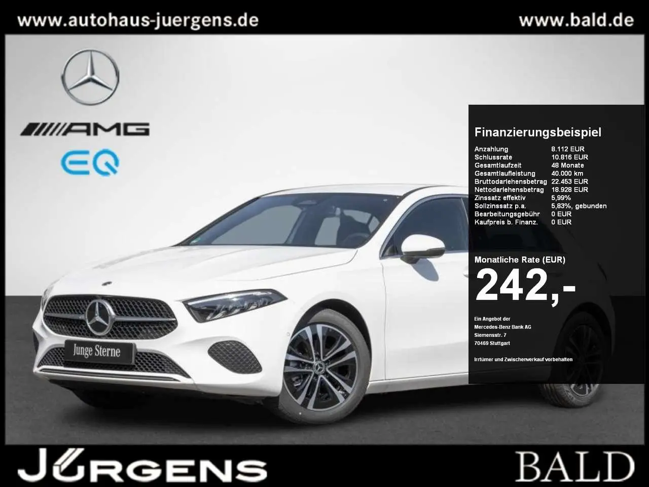 Photo 1 : Mercedes-benz Classe A 2023 Petrol