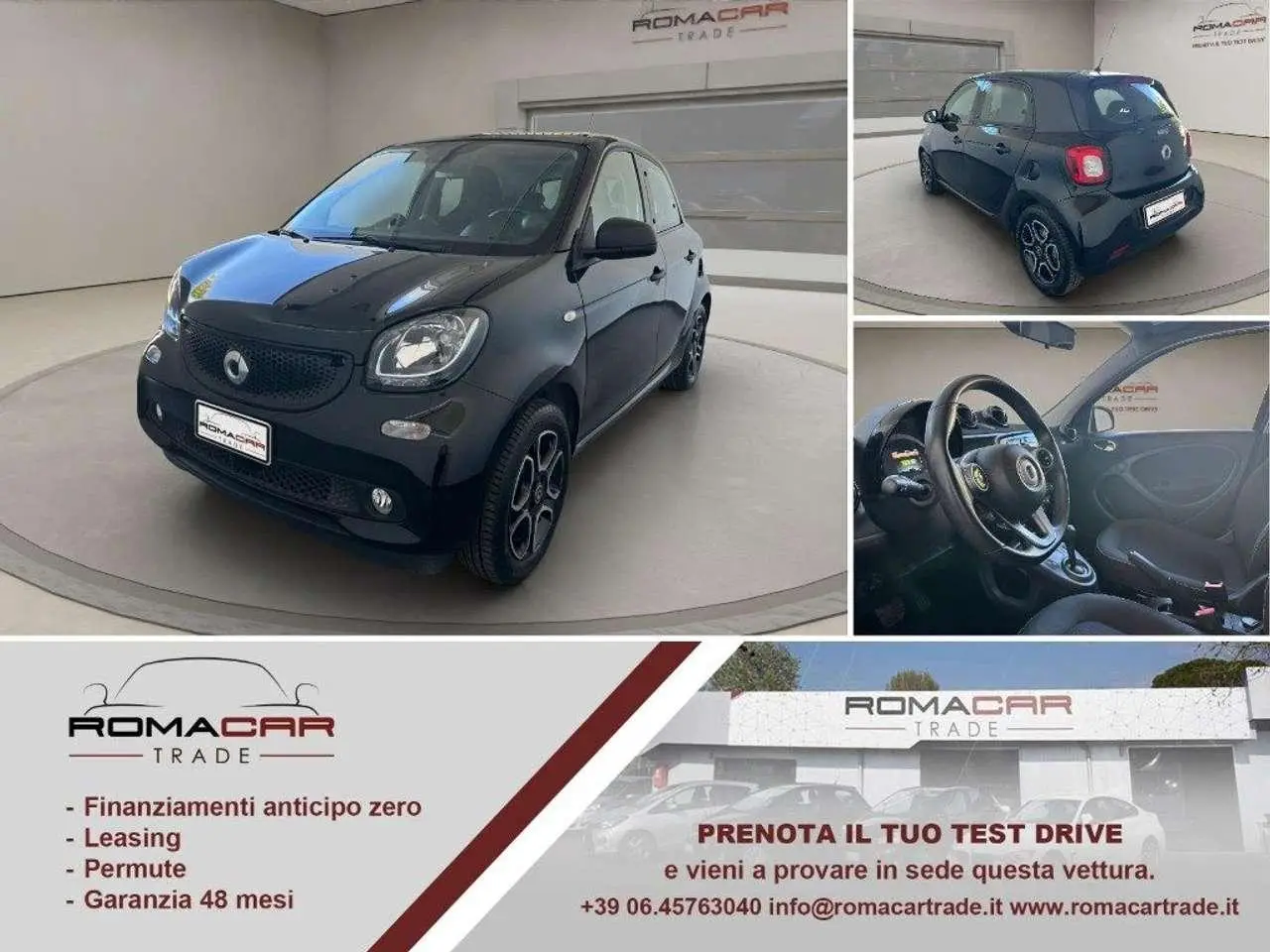 Photo 1 : Smart Forfour 2019 Électrique