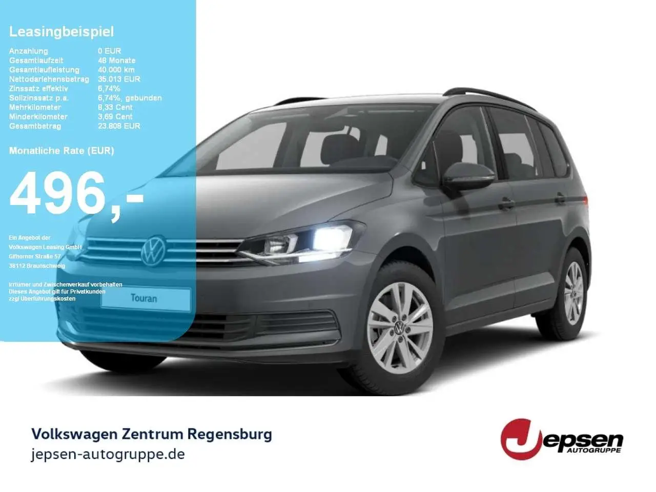 Photo 1 : Volkswagen Touran 2024 Essence