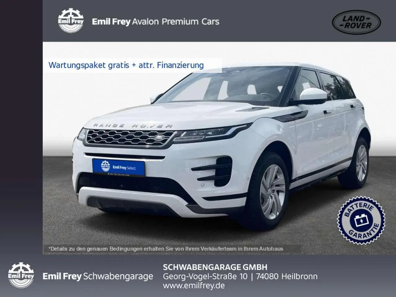 Photo 1 : Land Rover Range Rover Evoque 2021 Hybrid