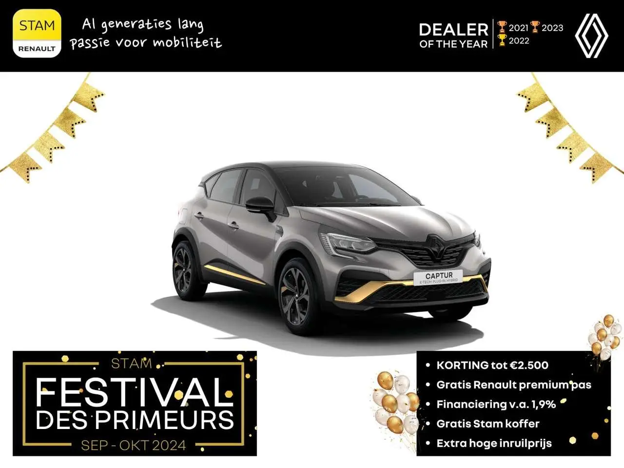 Photo 1 : Renault Captur 2024 Hybride