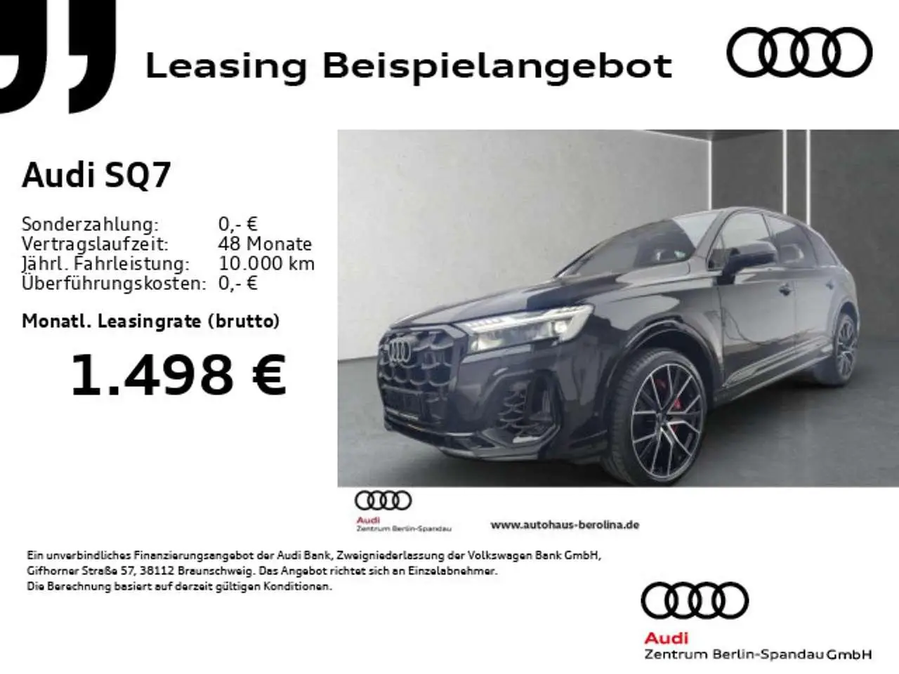 Photo 1 : Audi Sq7 2024 Petrol