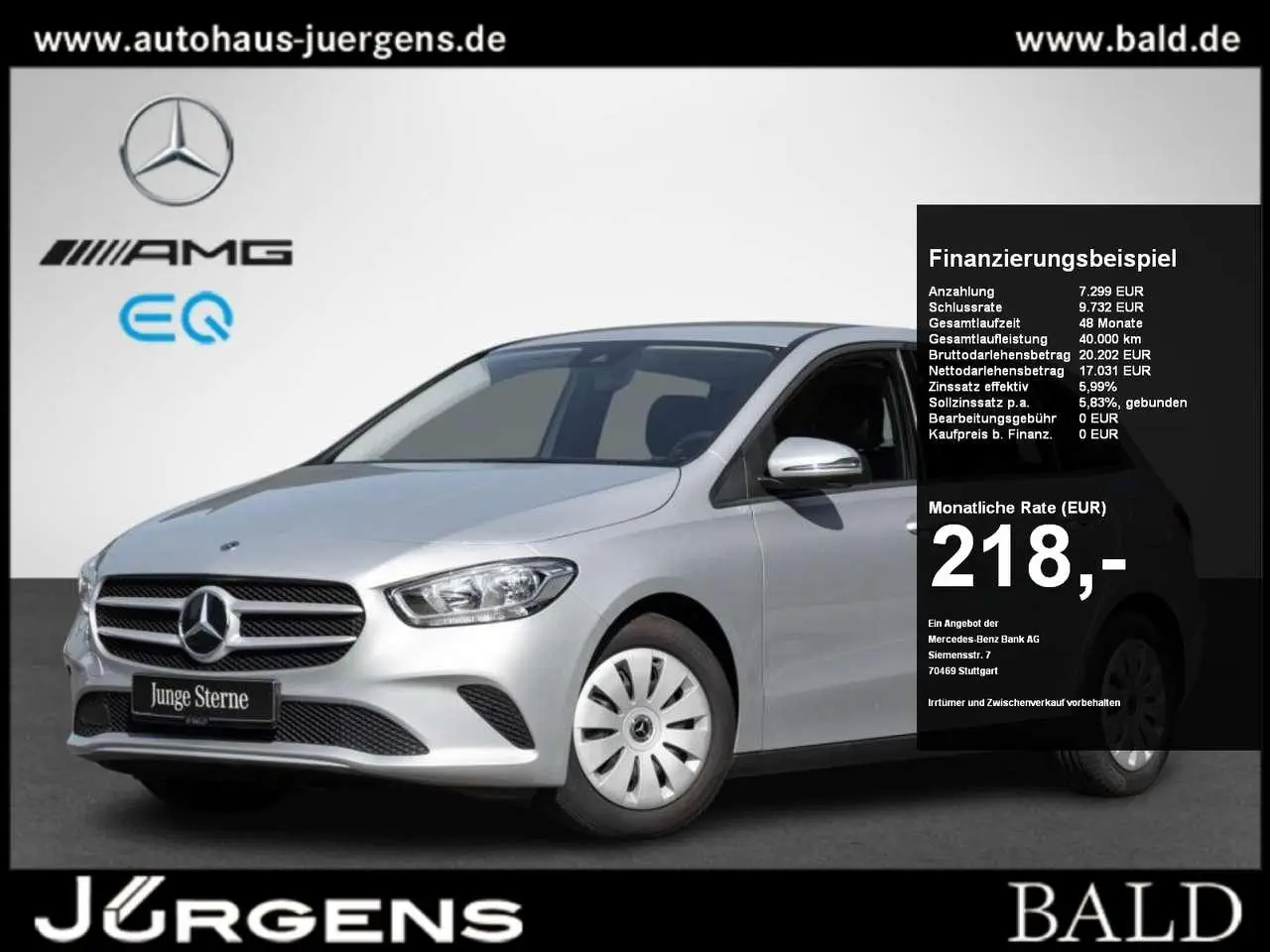 Photo 1 : Mercedes-benz Classe B 2021 Essence