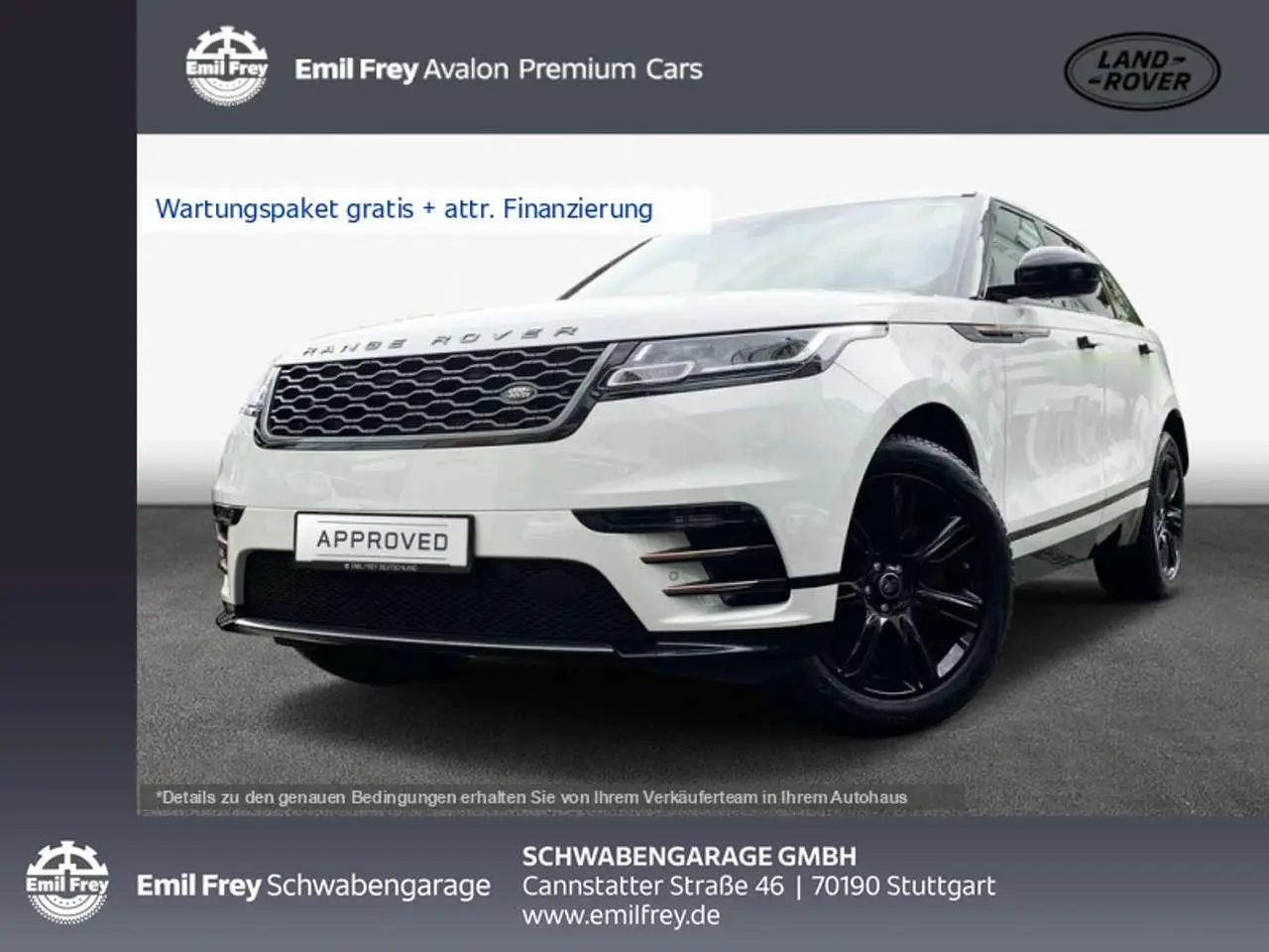 Photo 1 : Land Rover Range Rover Velar 2020 Petrol