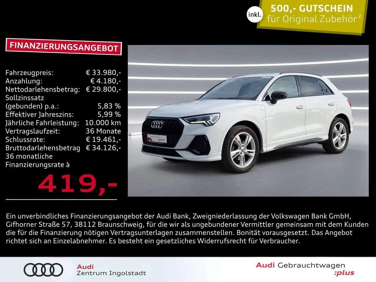 Photo 1 : Audi Q3 2020 Diesel